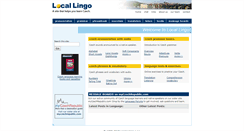 Desktop Screenshot of locallingo.com